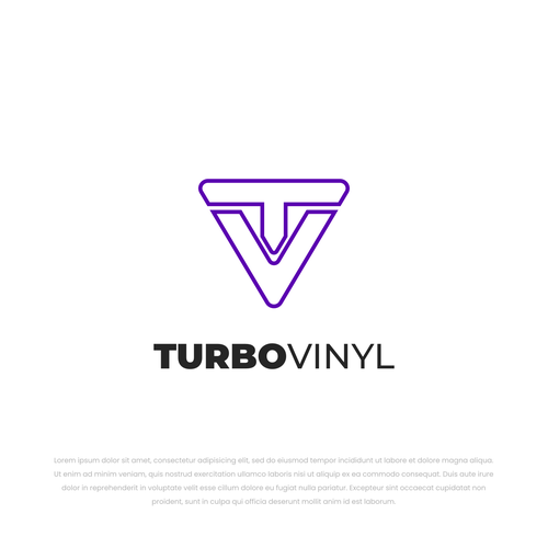 Turbo Vinyl Logo/Brand Guide Design by Fano Design