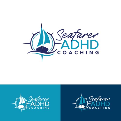 Abstract sailboat logo to evoke navigation and adventure Design by rzaltf