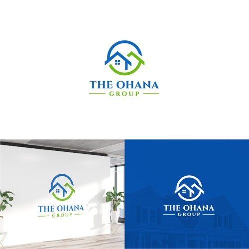 Logo for a real estate brokerage that treats you like family Design by Fector Design