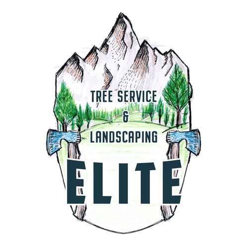 who can make the best tree and landscaping logo in the world! Design by Windmill Designer™