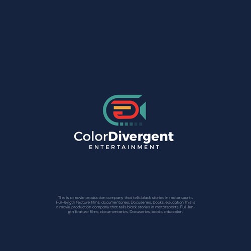 Divergent Color entertainment | African American Film Comapany Design por JosH.Creative™