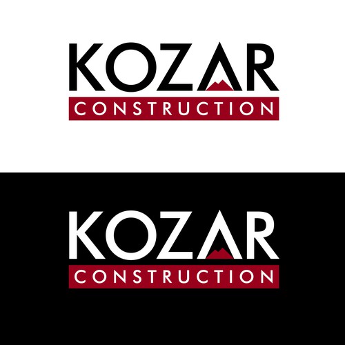 Simple Construction Company Logo with Creativity Design by Danielle Curtis