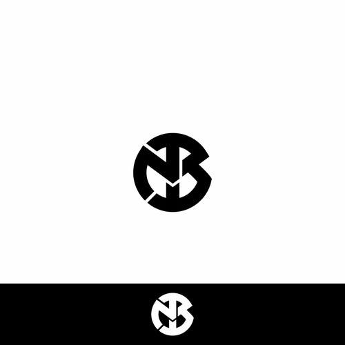 Name Initials - NB - Racing Driver Design by motherorison