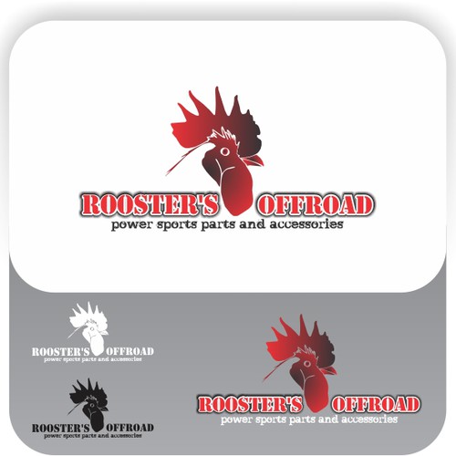 Help Rooster's Offroad with a new logo Diseño de fire.design