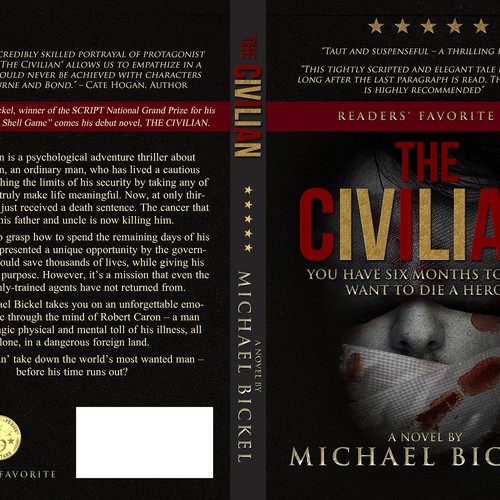 An ICONIC looking book cover for a 5 star reviewed manuscript Design by : Elementi.studio