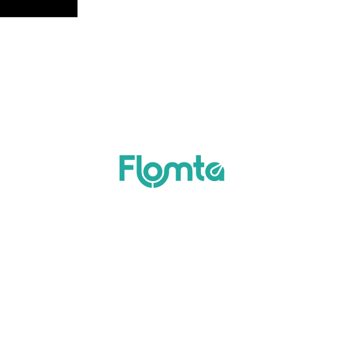 Flomta | Flow /ˈmiːtə/ logo for remote metering application Design by polarstudio