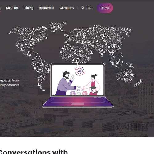 Technology Website Illustration Brilliance Design by HM Anwar