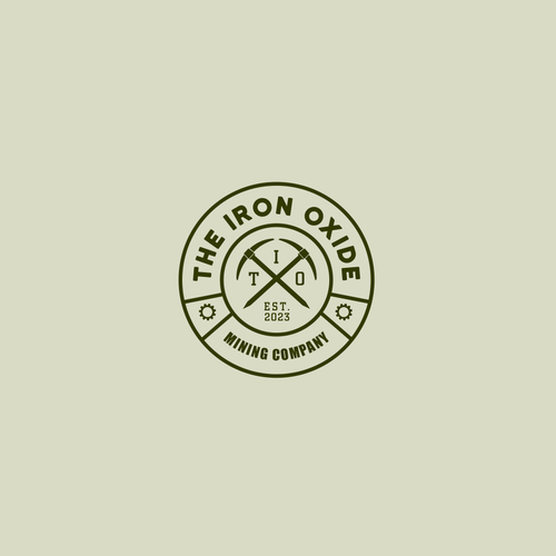 Iron Oxide Mining Company Design by rakiarasy