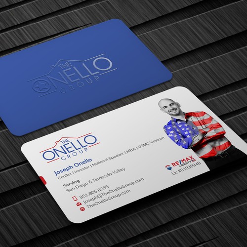 Military Real Estate Business Card Design by Xclusive16