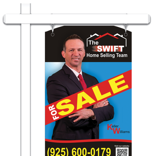 Design di Real Estate For Sale Sign Competition.  Your design will hang in front of 100's of homes di mouse.grafic