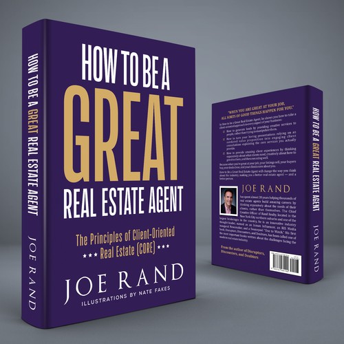 Simple, modern, sleek cover for real estate business book Book cover contest