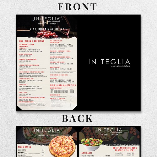 Menu contest entry by Graph Webs