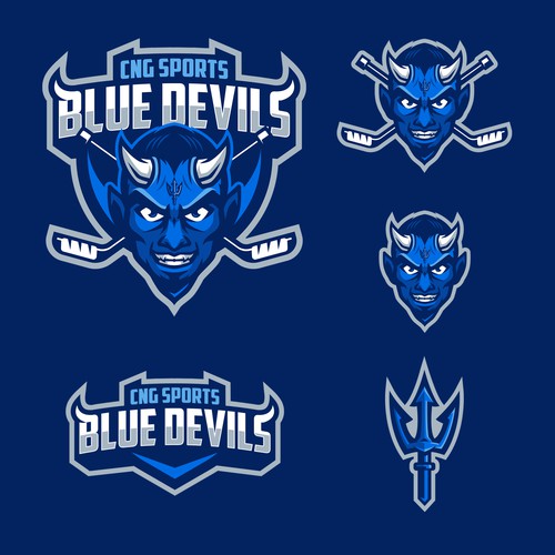 devil hockey logo