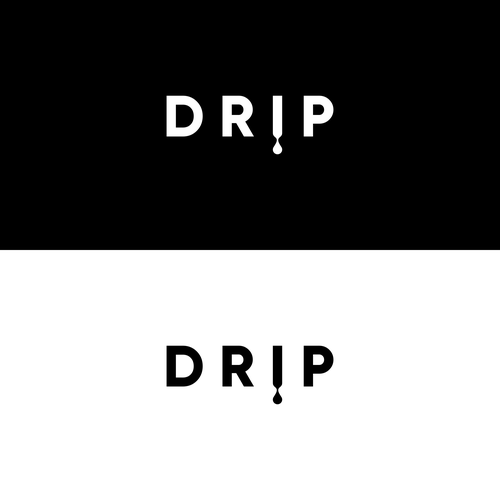 "Logo Design for Drip" winning Logo design