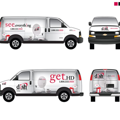 V&S 002 ~ REDESIGN THE DISH NETWORK INSTALLATION FLEET Design by iSergio