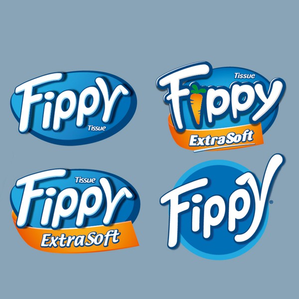 Fippy logo per carta igienica