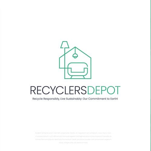 Recyclers Depot, Launching online soon with your help! Design by Jamal Jiare ™