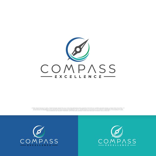 What company has a compass logo? - 99designs