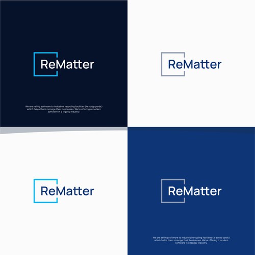 Modern, industrious logo for recycling software Design by ajie™