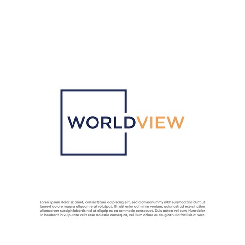 WorldView Magazine Logo Design by Rabeyi