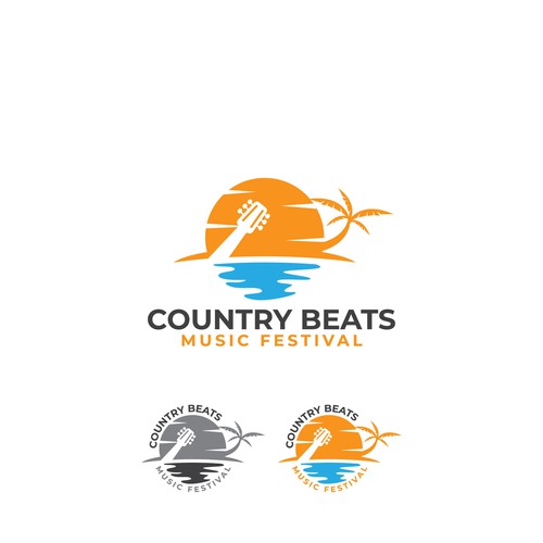 Iconic logo for iconic event for country music festivals in Florida Design by eRsiti_Art