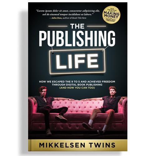 Publishing Life book cover Design by Sherwin Soy