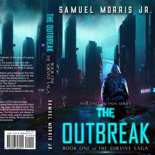 Sci-fi book cover with horror elements needed. Design by Ddialethe