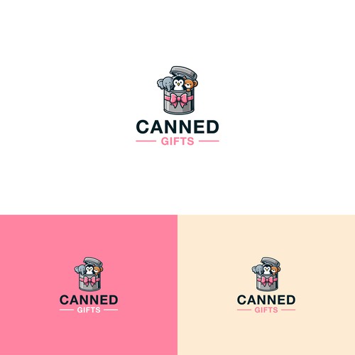 Create a fun logo for plush animals in a tin can Design by IIICCCOOO