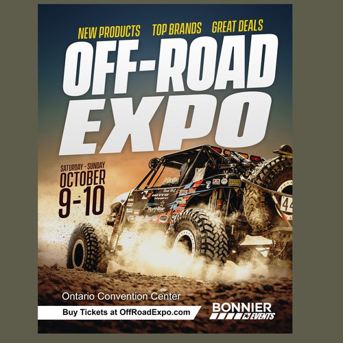 Off-Road Expo poster Design by orkenytoria