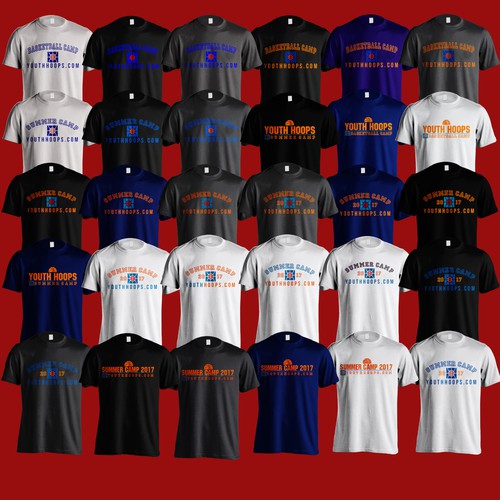 Basketball Camp T-Shirts: New Bball Summer Camp Design Ideas