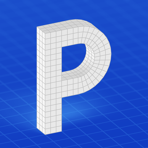 Create the icon for Polygon, an iPad app for 3D models Ontwerp door Some9000