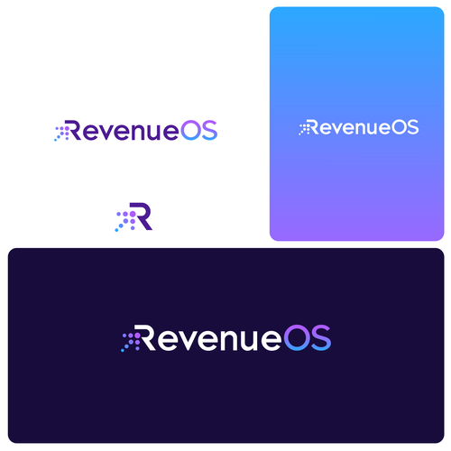 "Confident yet approachable wordmark and icon for a revenue-rhythm coaching system" winning Logo design