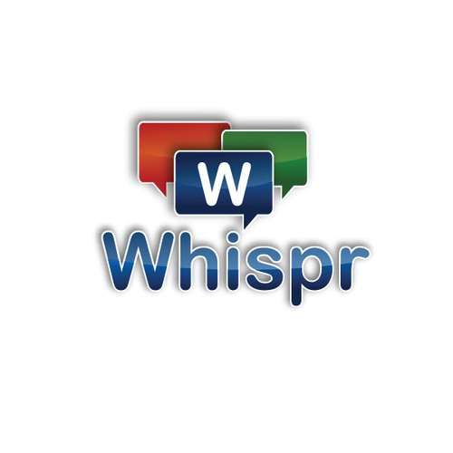 New logo wanted for Whispr Réalisé par Ragha_Creative