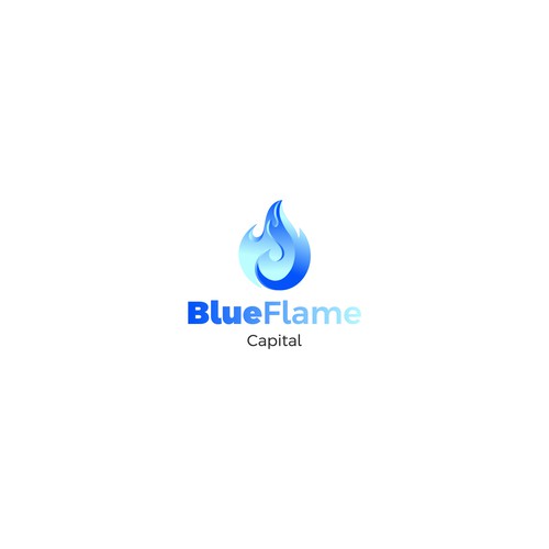 We need a Blue Flame Logo worthy of classic car hood status...but not...really. Design by Mohamd El Hajjaj