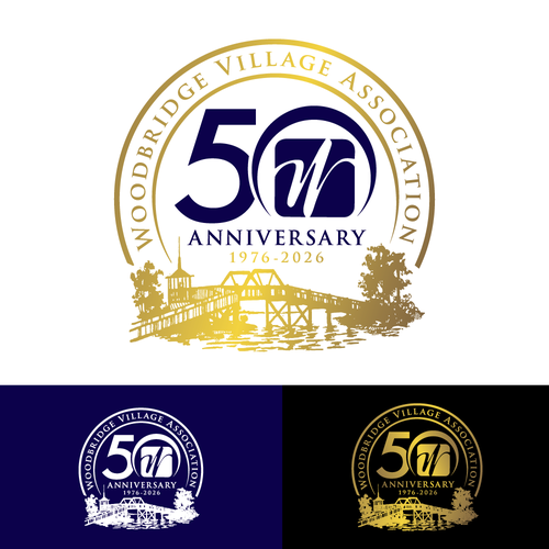 Design a 50th Anniversary logo for our community Design by CRG_DZN