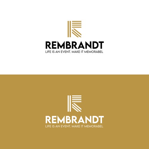 Visually appealing modern logo/font face for our contemporary industrial banquet hall Design réalisé par UMI.HAMASAH