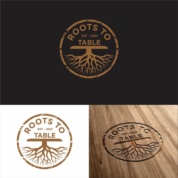 Design by Granat titled "ROOTS TO TABLE"