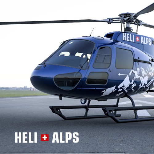 Helicopter sticker design Design by My Idea Studio