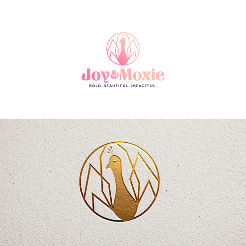 Design a personal brand logo to bring my Joy & Moxie to life! Design by Matko Vlaić