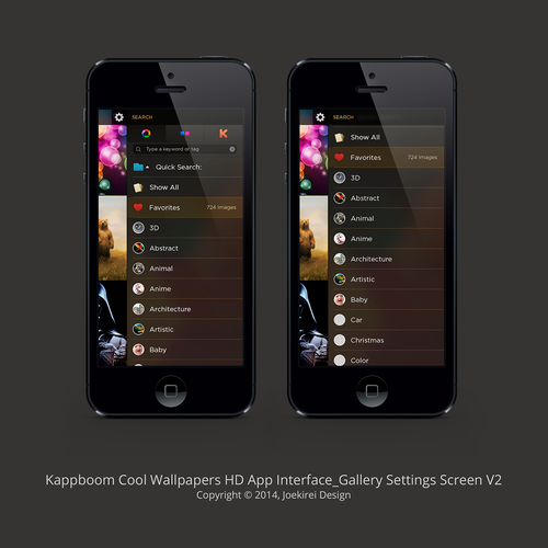 App design contest entry by Joekirei