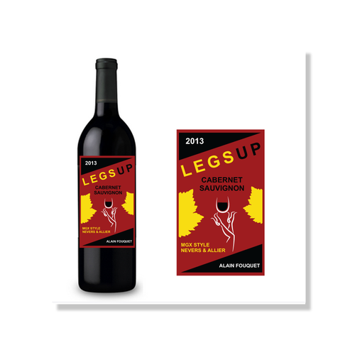 Legs Up 2013 Vintage Wine Label Design by ANGEL A.