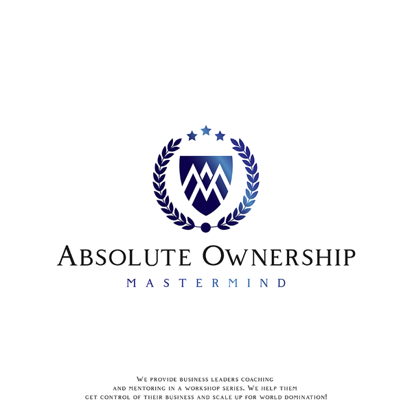 Design by SaHridoy™ titled "Absolute Ownership Business Mastermind"