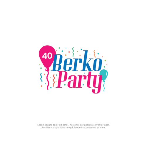 40th Birthday Logo Ontwerp door A r s l a n