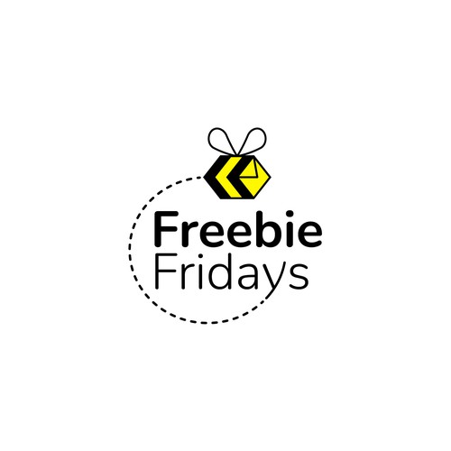 Freebie Fridays - Fun Modern Logo that grabs attention! :) Design by M1SFA