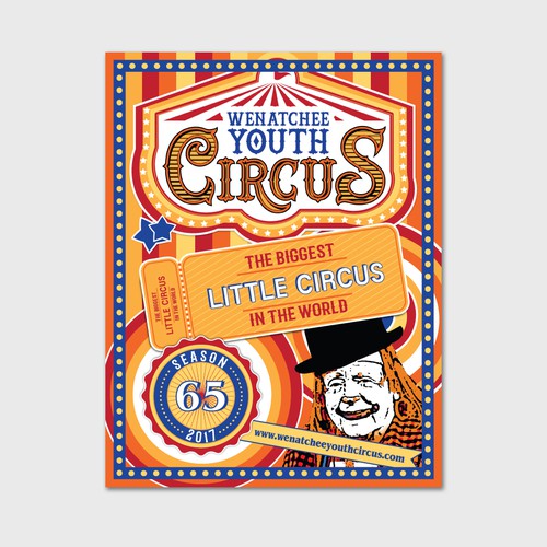 Circus Program Cover Diseño de azziella