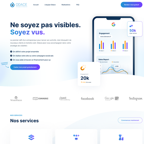 Web page design contest entry by FaTiH™