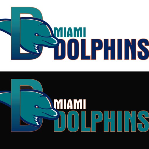 Design 99designs community contest: Help the Miami Dolphins NFL team re-design its logo! por Bdesign23