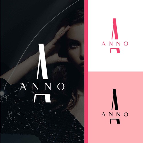 Craft a Unique Wordmark and Monogram for ANNO's Luxury Evening Wear-ontwerp door The Last Hero™