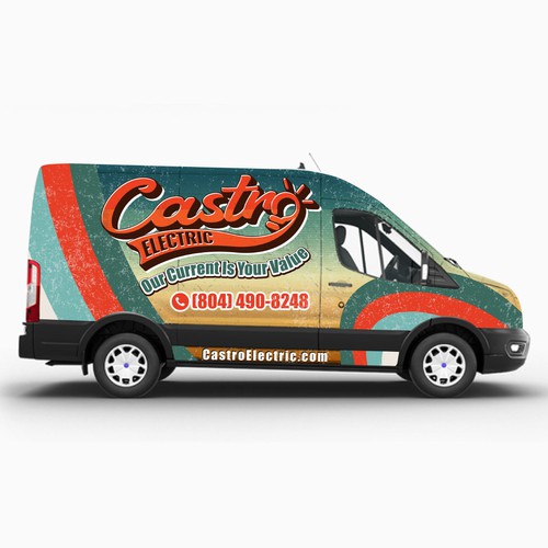 Van wrap For Electrical business! | Guaranteed | Quick Choice Making | Few revisions Design by SmartProduction