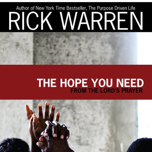 Design Rick Warren's New Book Cover Design by hy-per creative co.